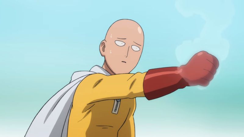 top action romance anime One Punch Man
