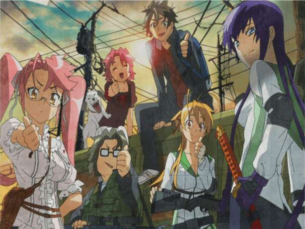 High School of the Dead best anime horror movies