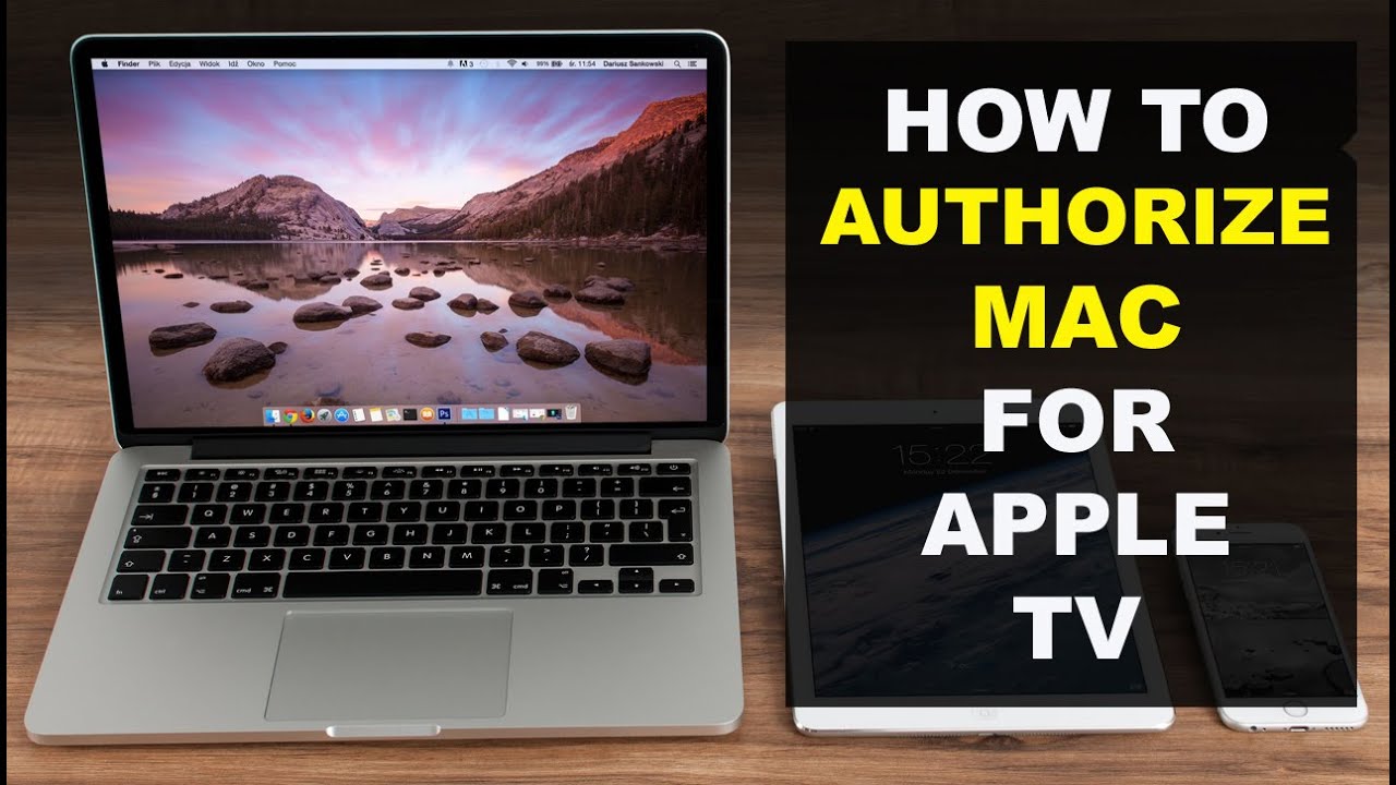 how to authorize a computer for apple tv