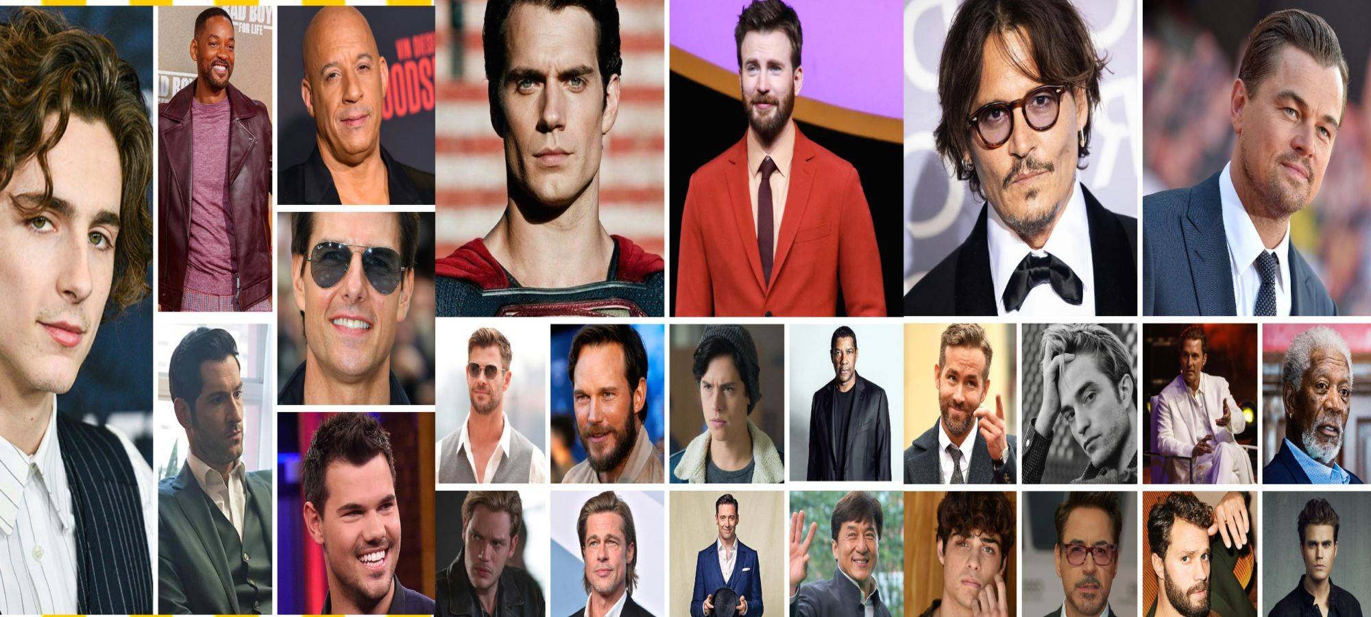 Top 25 Hollywood Actors and Their Mini-Biography
