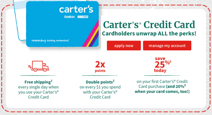 An Informative Guide on Carters Credit Card for Users
